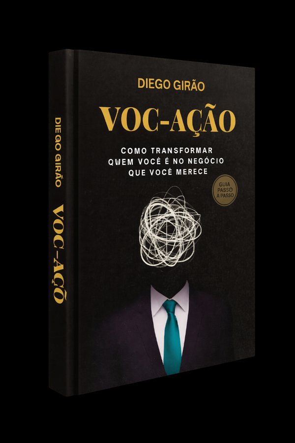 Capa do livro VOC-AÇÃO, de Diego Girão